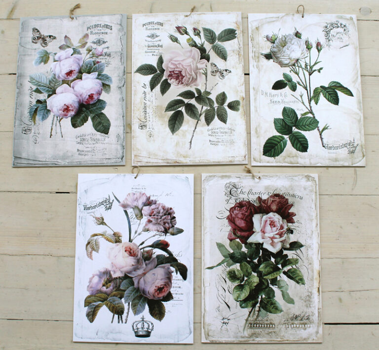 Flora rosor mix A4
