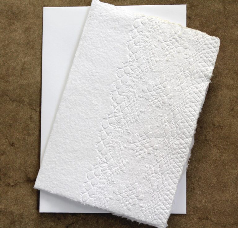 Spetskort A6 vitt papper nr. 1