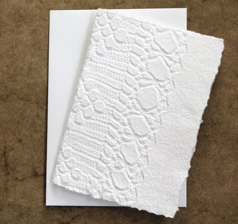 Spetskort A6 vitt papper nr. 3
