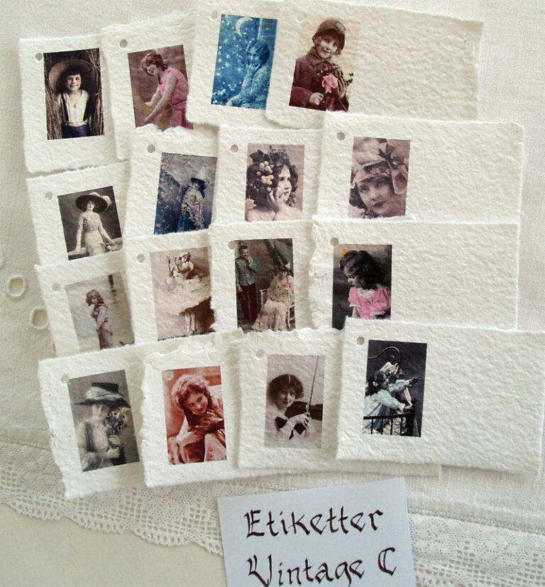 Etikett Vintage C