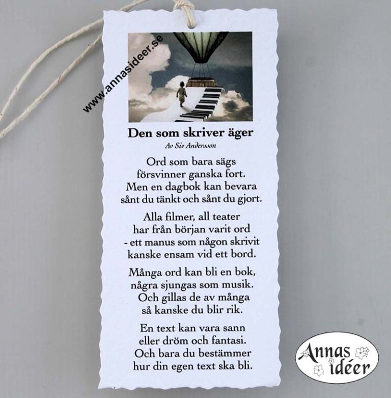 Den som skriver ager kopiera